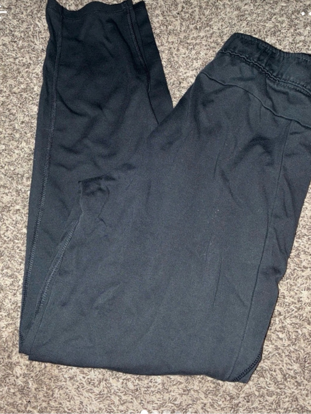 Men's small Black Performance Jogger Pants-Athletic Works
